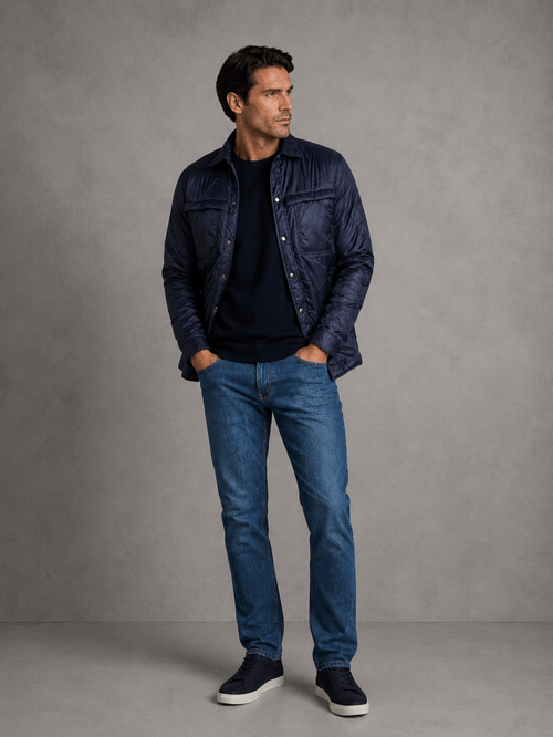 Campera Andromeda Azul Hombre