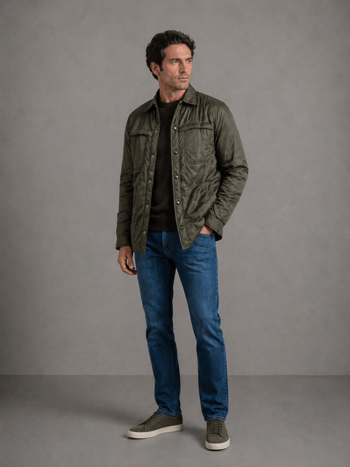 Campera Andromeda Verde Hombre