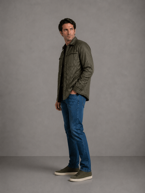 Campera Andromeda Verde Hombre