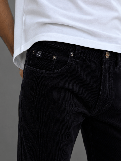 Pantalon Classic Corderoy Azul Hombre