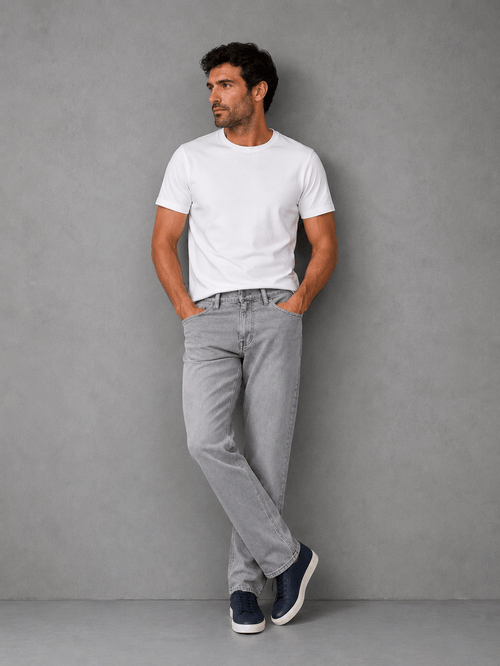 Denim Grey Regular Fit