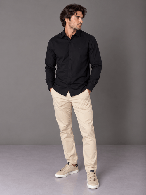 Camisa Con Elastano