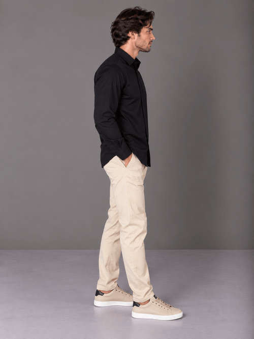Camisa Con Elastano